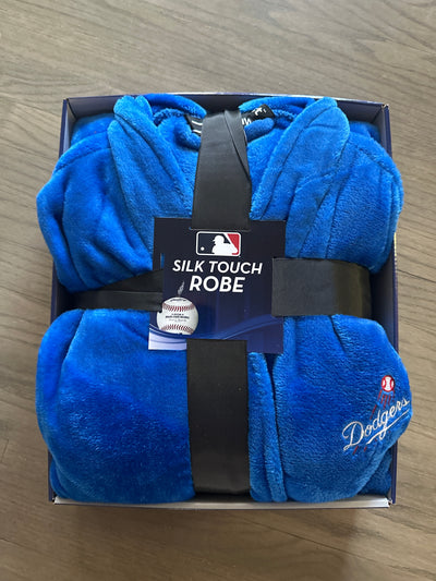 Dodgers Blue Silk Touch Robe